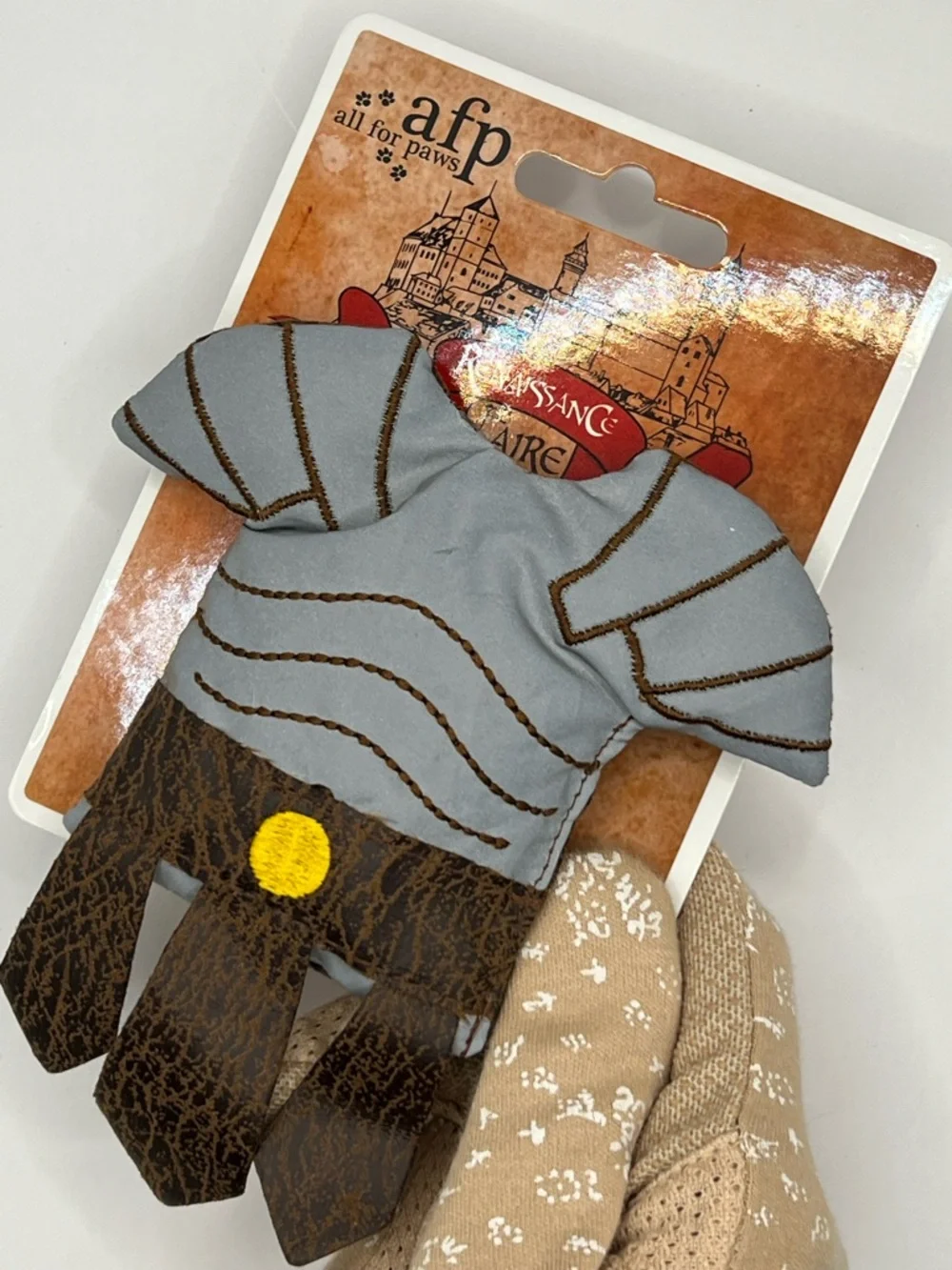Cat Grey Knight Costume Plush Toy